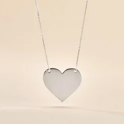 Histoire d'Or Collier Breanin or blanc