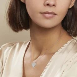 Histoire d'Or Collier Breanin or blanc