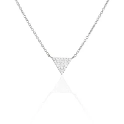 Histoire d'Or Collier Brendana Argent Blanc Oxyde De Zirconium