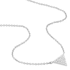 Histoire d'Or Collier Brendana Argent Blanc Oxyde De Zirconium
