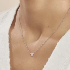 Histoire d'Or Collier Brendana Argent Blanc Oxyde De Zirconium