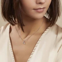 Histoire d'Or Collier Briaga Argent Blanc Oxyde De Zirconium Best