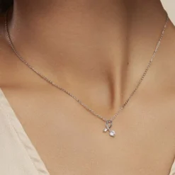 Histoire d'Or Collier Briaga Argent Blanc Oxyde De Zirconium Best