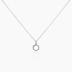 Histoire d'Or Collier Brielle Argent Blanc Outlet