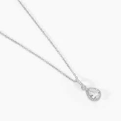 Histoire d'Or Collier Briony Argent Blanc Oxyde De Zirconium Outlet