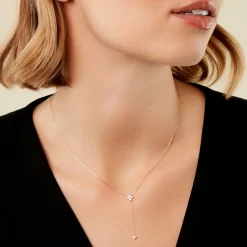 Histoire d'Or Collier Cahir Or Jaune Oxyde De Zirconium Sale