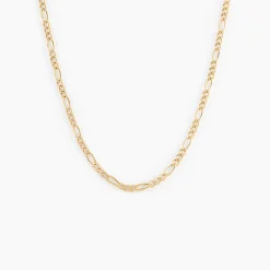 Histoire d'Or Collier Cameo Maille Alternée 1/3 or jaune Discount