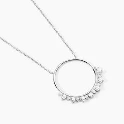 Histoire d'Or Collier Camil Argent Blanc Oxyde De Zirconium Clearance