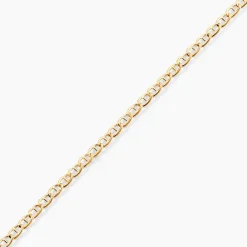 Histoire d'Or Collier Capucin Or Jaune Maille Marine Plate Hot