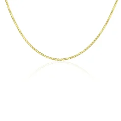 Histoire d'Or Collier Capucin Or Jaune Maille Marine Plate New