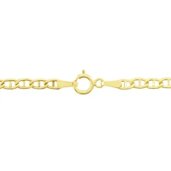 Histoire d'Or Collier Capucin Or Jaune Maille Marine Plate New