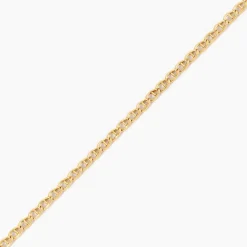 Histoire d'Or Collier Capucin Or Jaune Maille Marine Plate Clearance