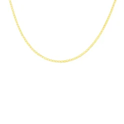 Histoire d'Or Collier Capucin Or Jaune Maille Marine Plate Sale