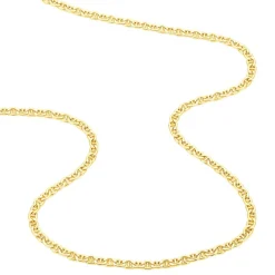 Histoire d'Or Collier Capucin Or Jaune Maille Marine Plate Hot