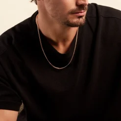 Histoire d'Or Collier Capucin Or Jaune Maille Marine Plate Discount