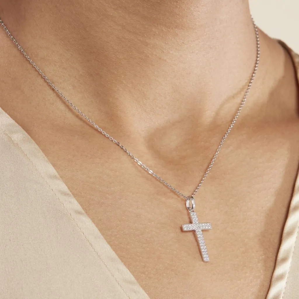 Histoire d'Or Collier Carola Argent Blanc Oxyde De Zirconium Online