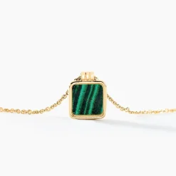 Histoire d'Or Collier Caron Or Jaune Malachite or jaune malachite vert Online
