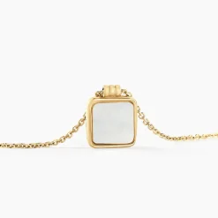 Histoire d'Or Collier Caron Or Jaune Nacre or jaune nacre blanche Outlet