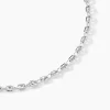 Histoire d'Or Collier Carrus Argent Blanc New