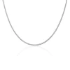 Histoire d'Or Collier Casper Argent Blanc New