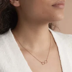 Histoire d'Or Collier Castilla Argent Rose Hot