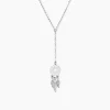 Histoire d'Or Collier Catchy Argent Blanc