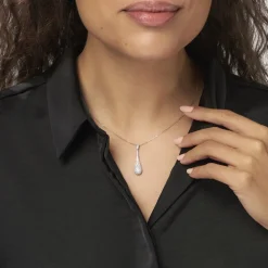 Histoire d'Or Collier Celine Or Blanc Diamant Online