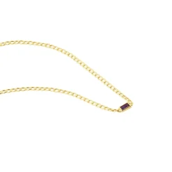 Histoire d'Or Collier Chain Or Jaune Améthyste or jaune améthyste violet Discount