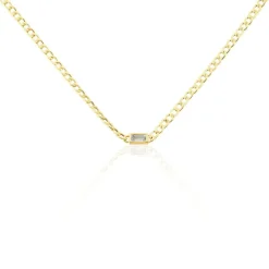 Histoire d'Or Collier Chain Or Jaune Topaze or jaune topaze azur Discount