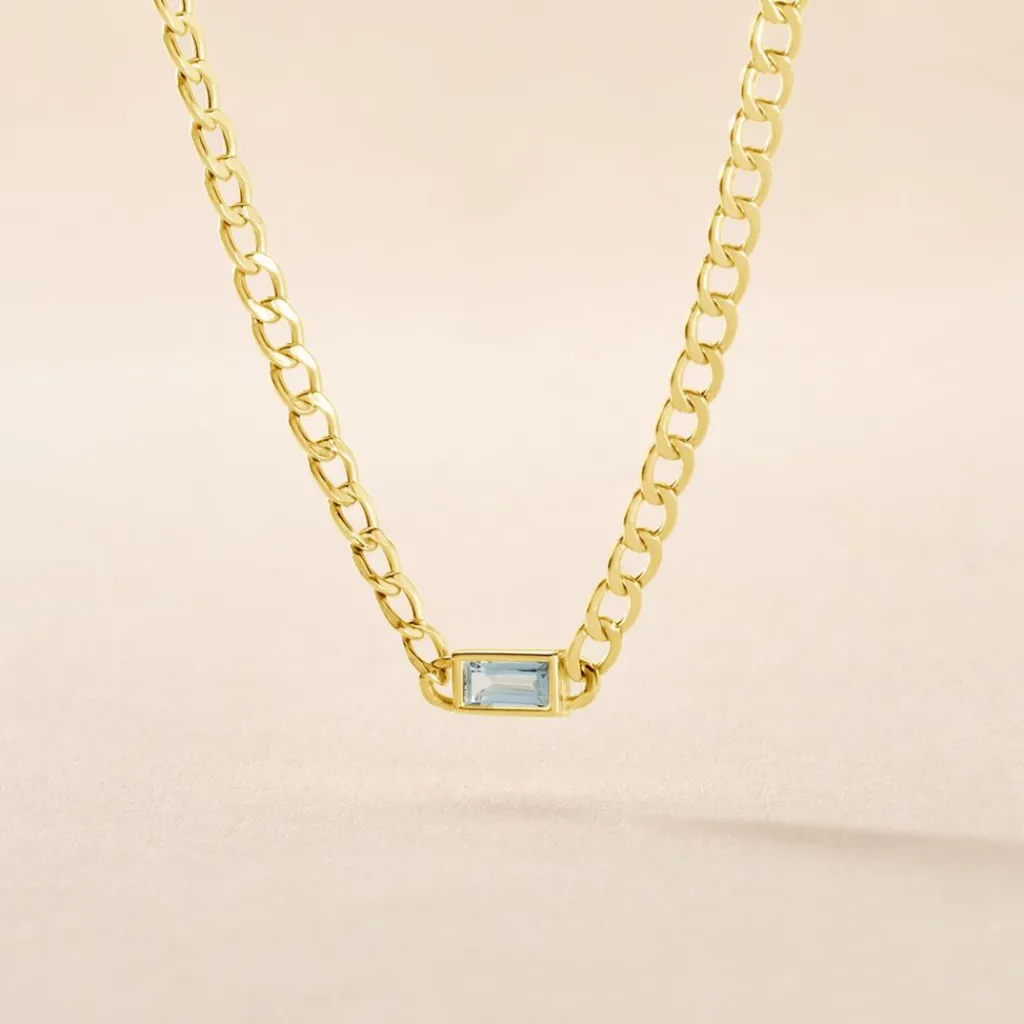 Histoire d'Or Collier Chain Or Jaune Topaze or jaune topaze azur Discount