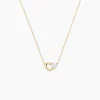 Histoire d'Or Collier Charlelie Or Jaune Oxyde Hot