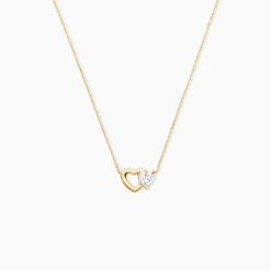 Histoire d'Or Collier Charlelie Or Jaune Oxyde Hot