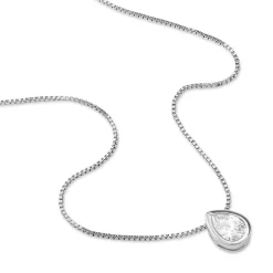 Histoire d'Or Collier Cherice Argent Blanc Oxyde De Zirconium Clearance