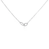 Histoire d'Or Collier Cherise Argent Blanc New