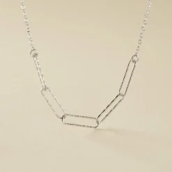 Histoire d'Or Collier Chiarina Argent Blanc Clearance