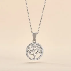 Histoire d'Or Collier Chimere Argent Blanc Oxyde De Zirconium Sale