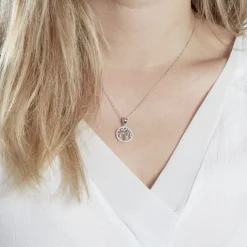 Histoire d'Or Collier Chimere Argent Blanc Oxyde De Zirconium Sale