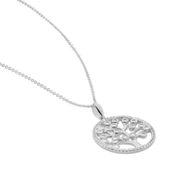 Histoire d'Or Collier Chimere Argent Blanc Oxyde De Zirconium New