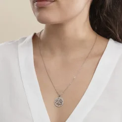 Histoire d'Or Collier Chimere Argent Blanc Oxyde De Zirconium New