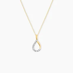 Histoire d'Or Collier Chrystalise Or Jaune Diamant Outlet