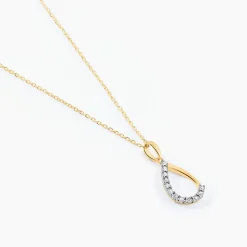 Histoire d'Or Collier Chrystalise Or Jaune Diamant Outlet