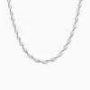 Histoire d'Or Collier Ciana Torsade Diamante Argent Blanc Online