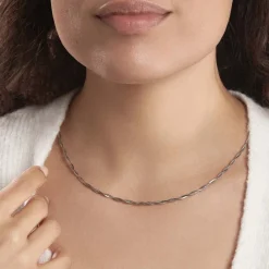 Histoire d'Or Collier Ciel Argent Blanc Discount