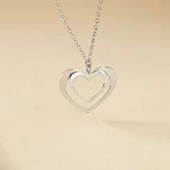 Histoire d'Or Collier Clarra Argent Blanc Discount