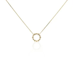 Histoire d'Or Collier éclat Perlé Plaqué Or Oxyde De Zirconium Best