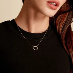 Histoire d'Or Collier éclat Perlé Plaqué Or Oxyde De Zirconium Best