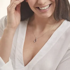 Histoire d'Or Collier Claudia Argent Blanc Oxyde De Zirconium Outlet