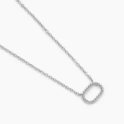 Histoire d'Or Collier Clem Argent Blanc Sale