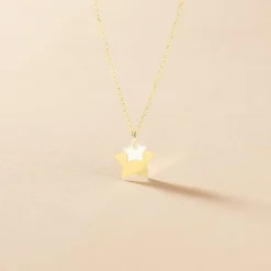 Histoire d'Or Collier Cleomelia Etoile Or Jaune Discount