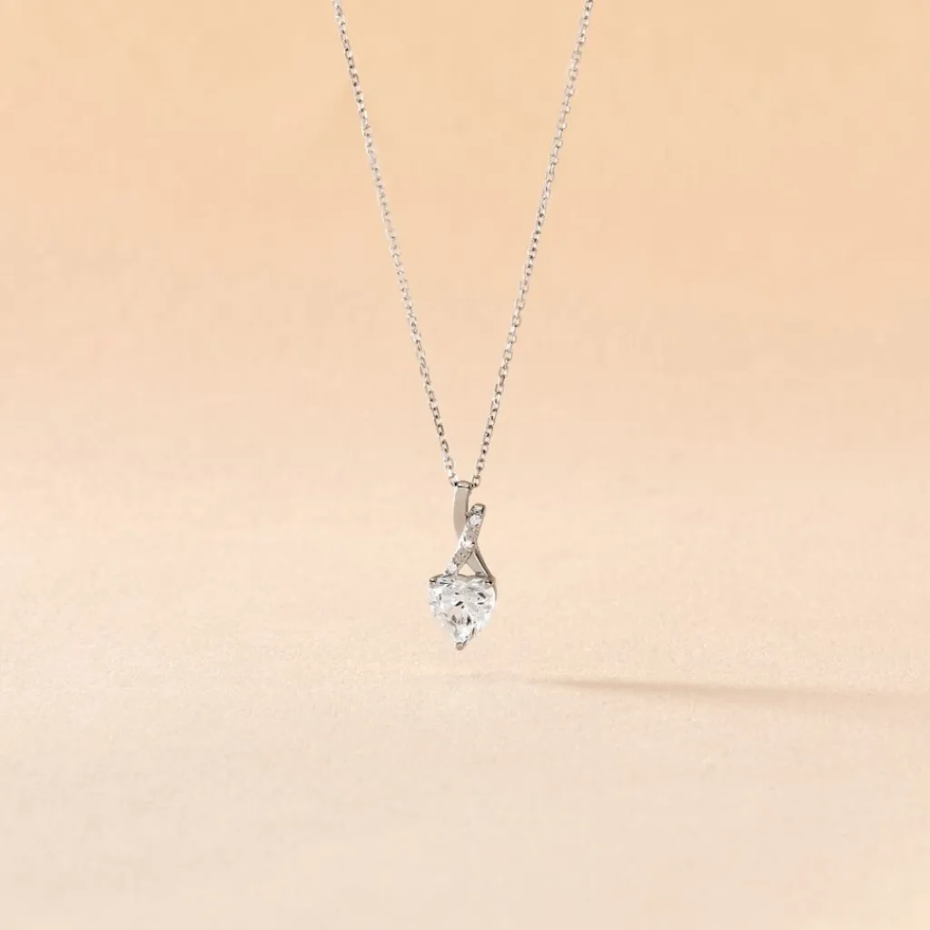 Histoire d'Or Collier Clothilde De Zirconium or blanc oxyde Best